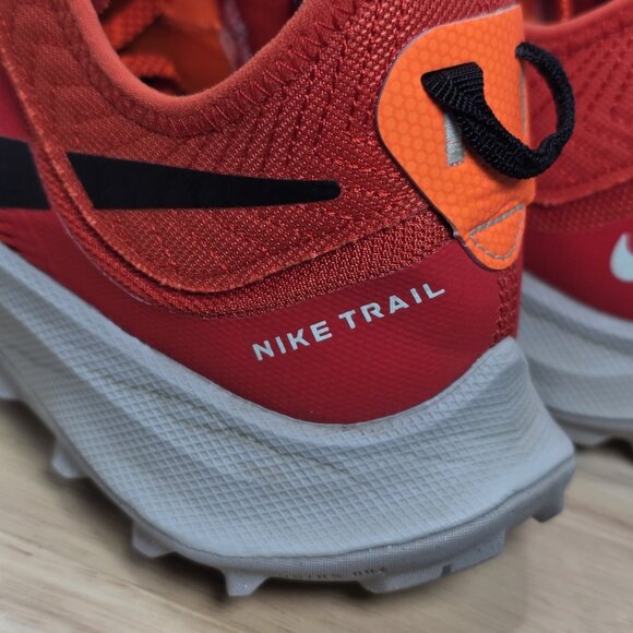 Nike Air Zoom Terra Kiger 8 ‘Habanero Red/Black Men's Shoe Size 10 US DH0649-600 - Picture 8 of 10